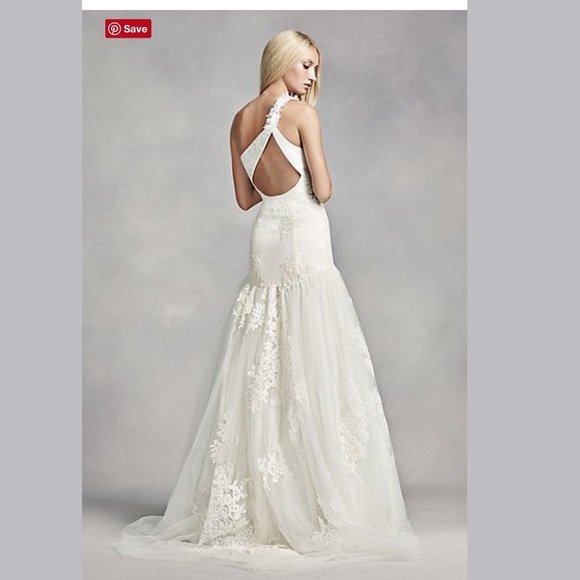 blue dress for baby girl Vera Wang Pelagia – Nearly Newlywed main image 0